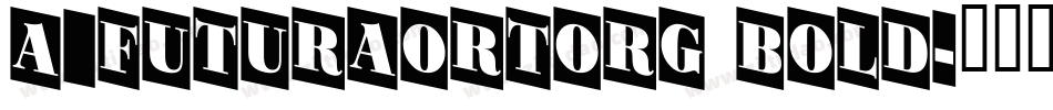 a_FuturaOrtoRg Bold字体转换